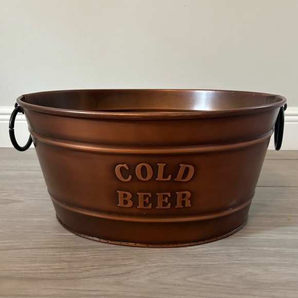 NEW Copper Cold Beer Bucket - Picture 1 of 7
